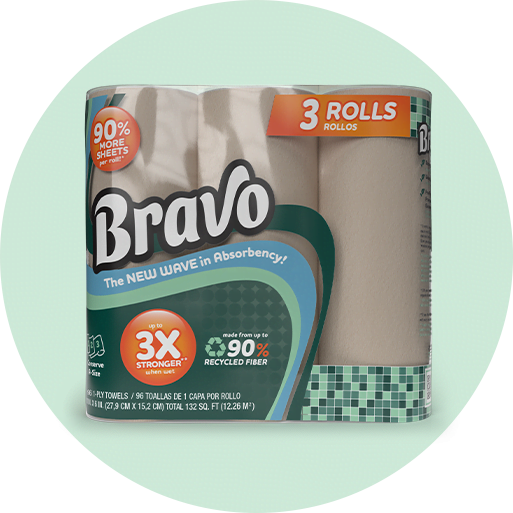 Bravo 3pack paper towel