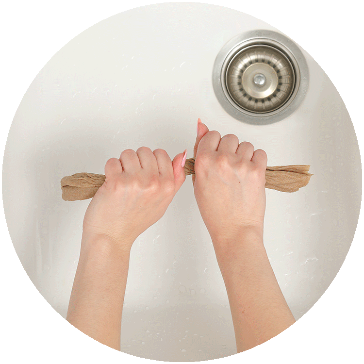 3X Stronger when wet 3X Stronger when wet